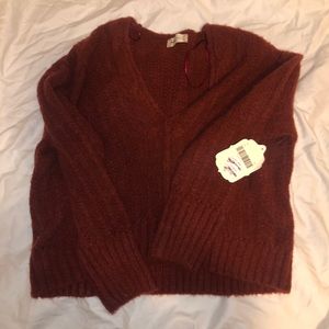 Altar’d State Burgundy Sweater